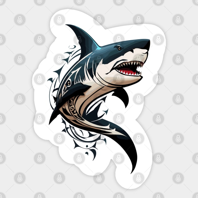 shark design VII Sticker by design19970